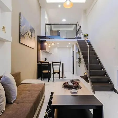 Harmony Loft In Sykies, Vesta Philoxenia 公寓 塞萨洛尼基